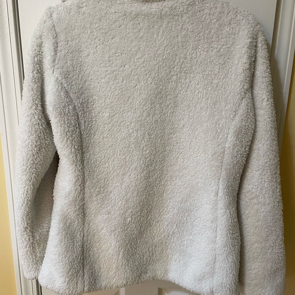 Patagonia Cream Sherpa Fleece Jacket Size XL 🤍❄️ Full Zip - Picture 3 of 3